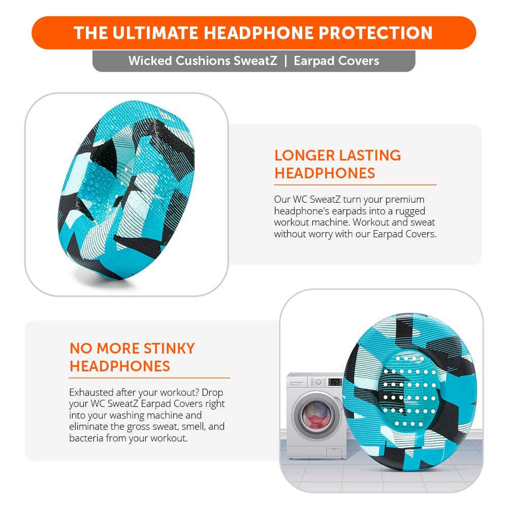 Beats Studio 2 & 3 Earpad Sweat Covers - WC SweatZ Studio